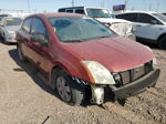 2007 Nissan Sentra 2.0 Red vin: 3N1AB61E57L603294