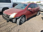 2007 Nissan Sentra 2.0 Red vin: 3N1AB61E57L603294