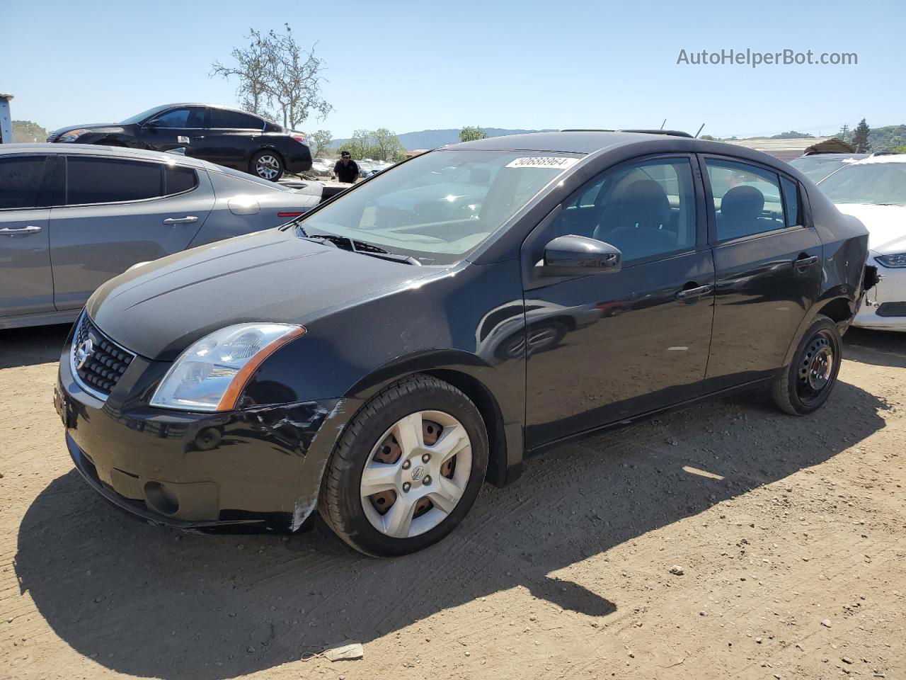 2007 Nissan Sentra 2.0 Black vin: 3N1AB61E57L677539