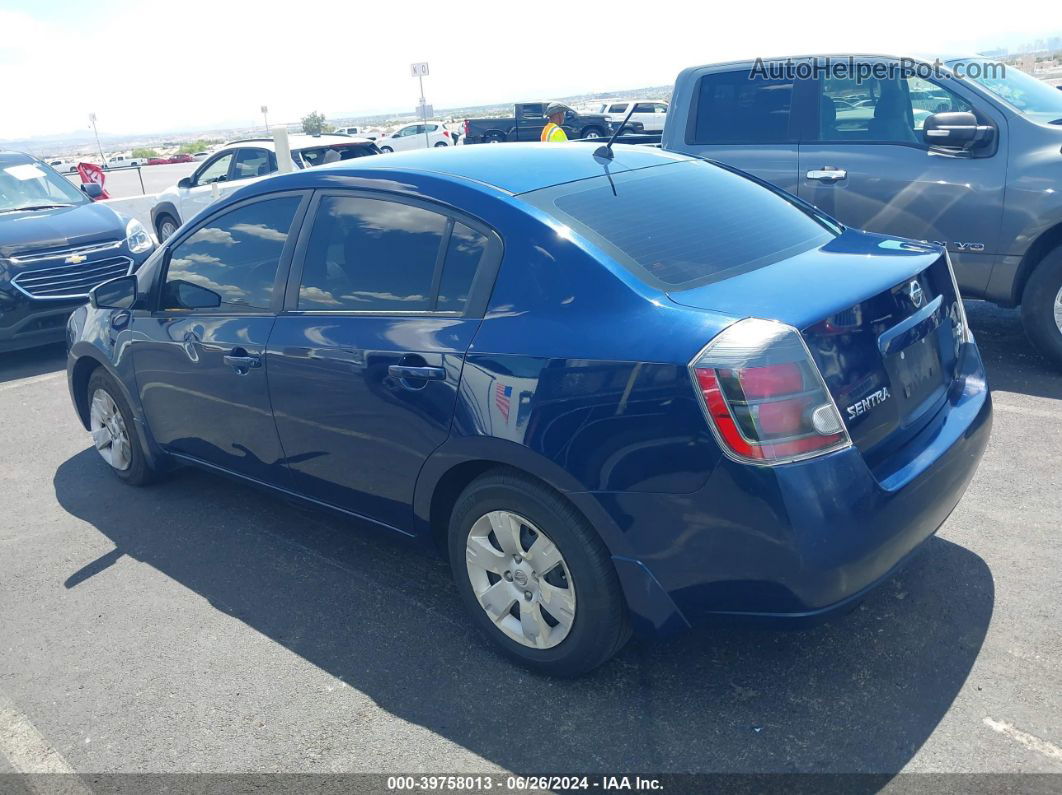 2007 Nissan Sentra 2.0 Синий vin: 3N1AB61E57L679081