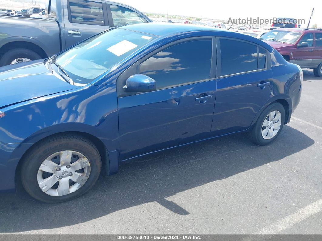 2007 Nissan Sentra 2.0 Синий vin: 3N1AB61E57L679081