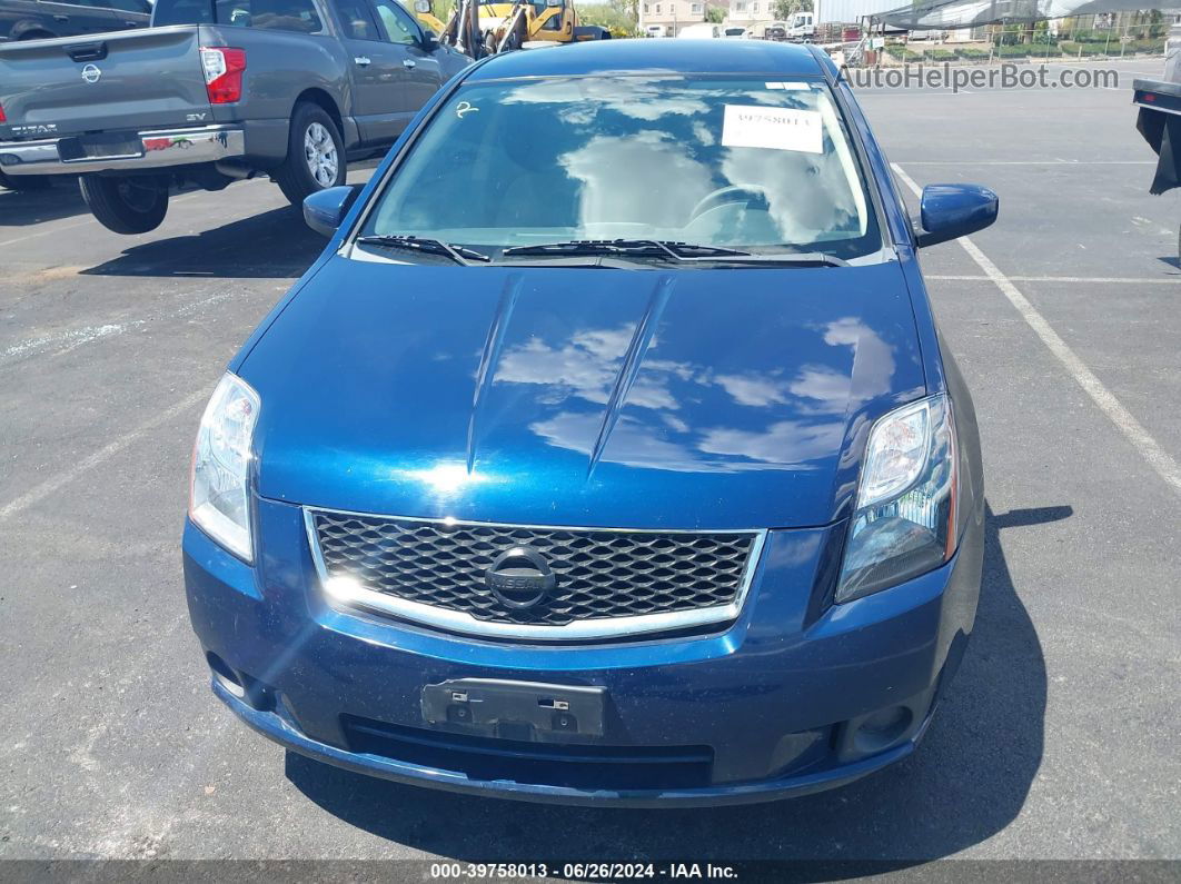 2007 Nissan Sentra 2.0 Blue vin: 3N1AB61E57L679081