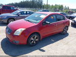 2007 Nissan Sentra 2.0s Red vin: 3N1AB61E57L680358