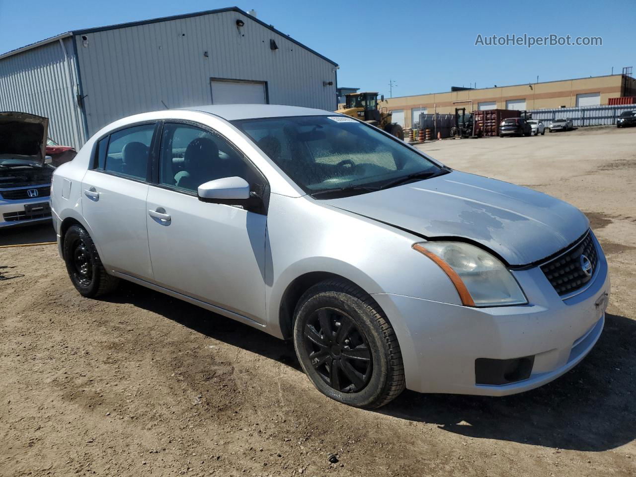 2007 Nissan Sentra 2.0 Серебряный vin: 3N1AB61E57L682126