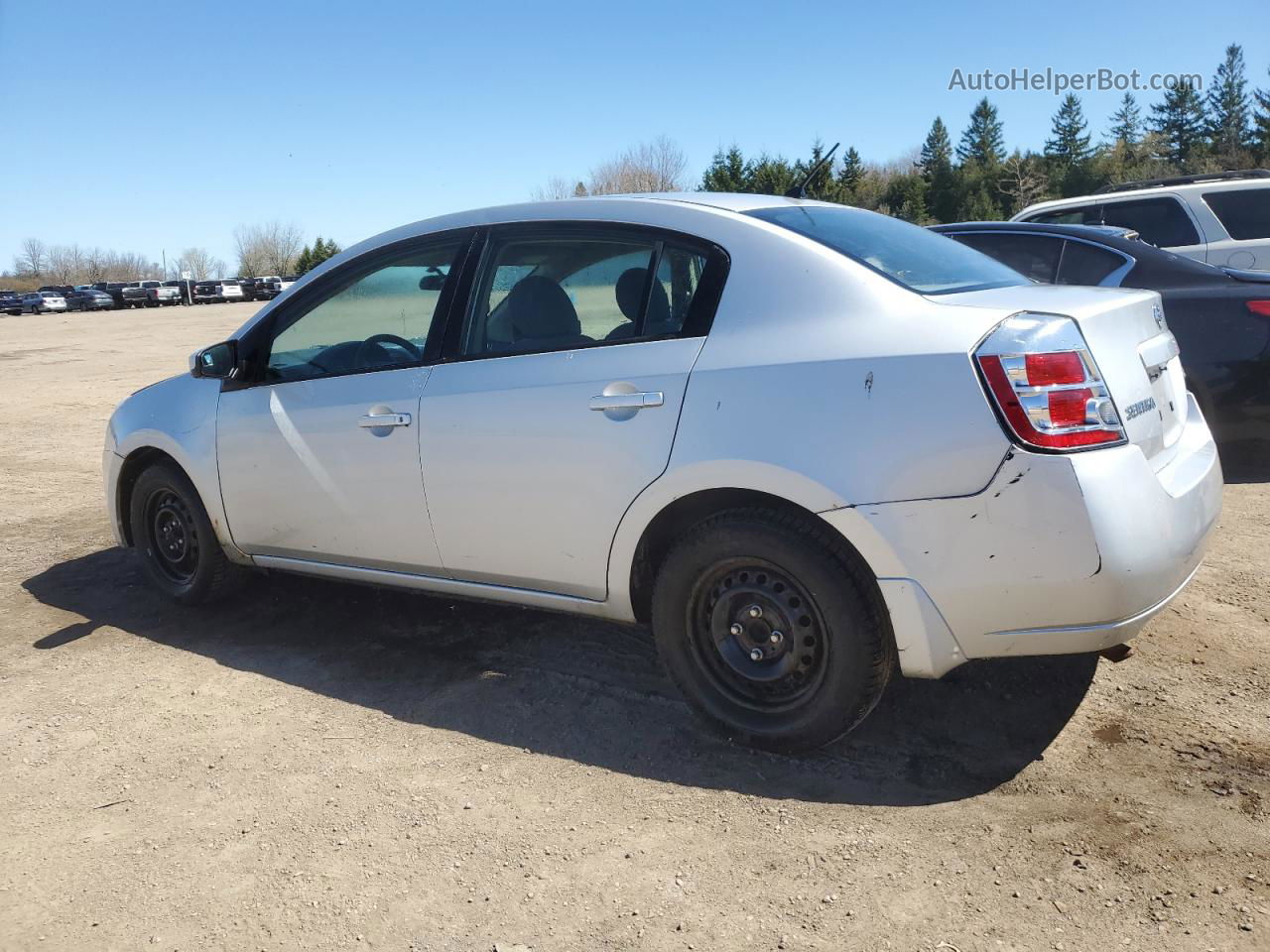 2007 Nissan Sentra 2.0 Silver vin: 3N1AB61E57L682126