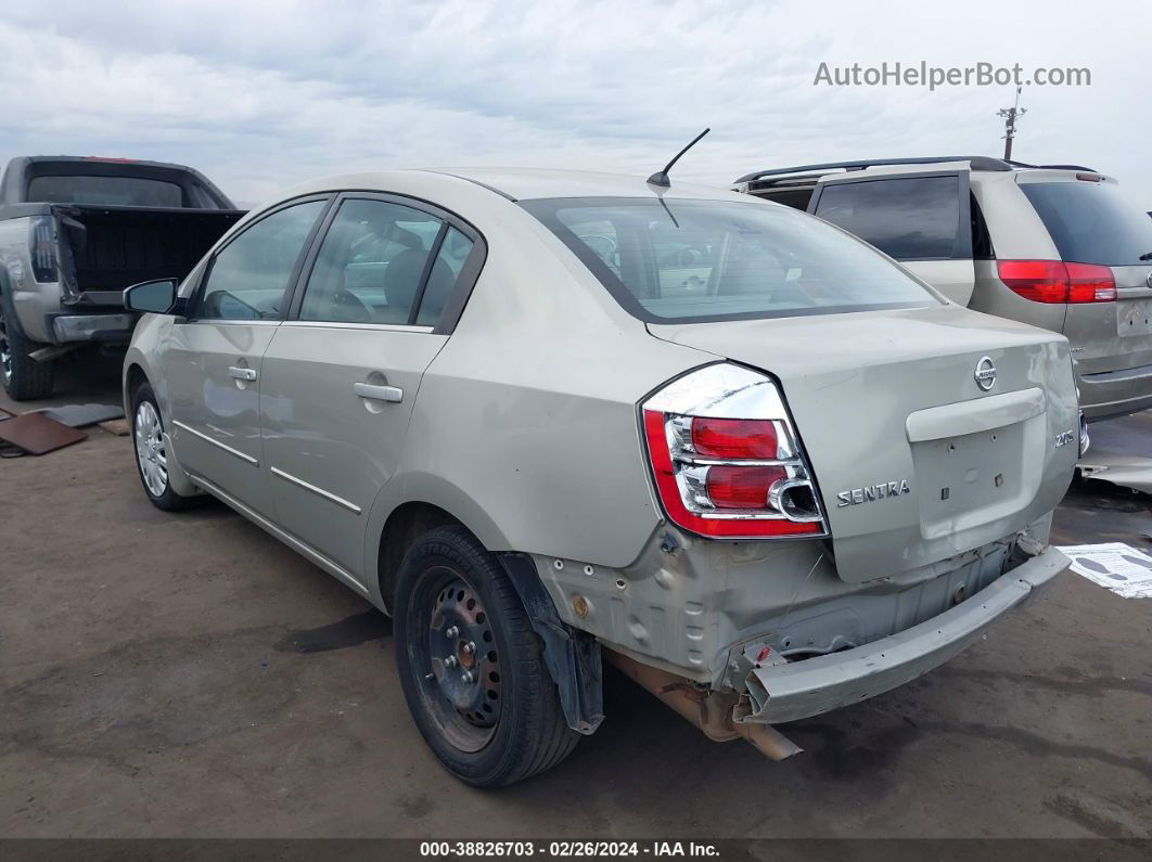 2007 Nissan Sentra 2.0s Серебряный vin: 3N1AB61E57L706800