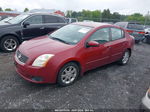 2007 Nissan Sentra 2.0sl Бордовый vin: 3N1AB61E57L711348