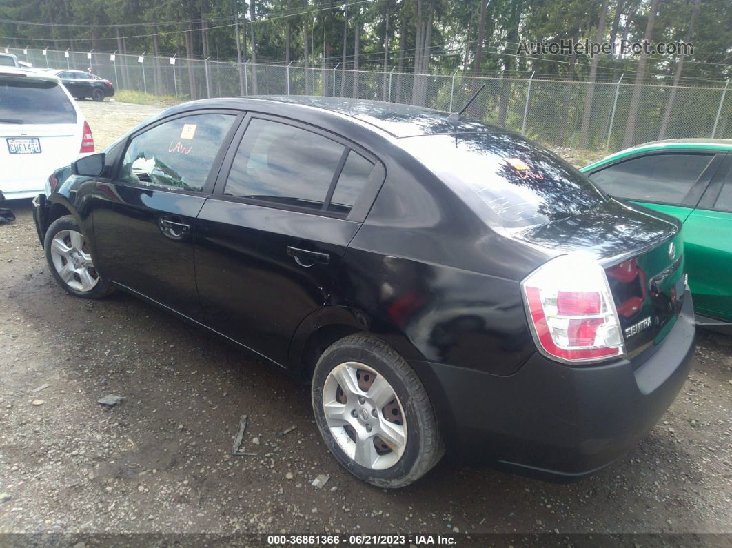 2007 Nissan Sentra   Черный vin: 3N1AB61E67L601649