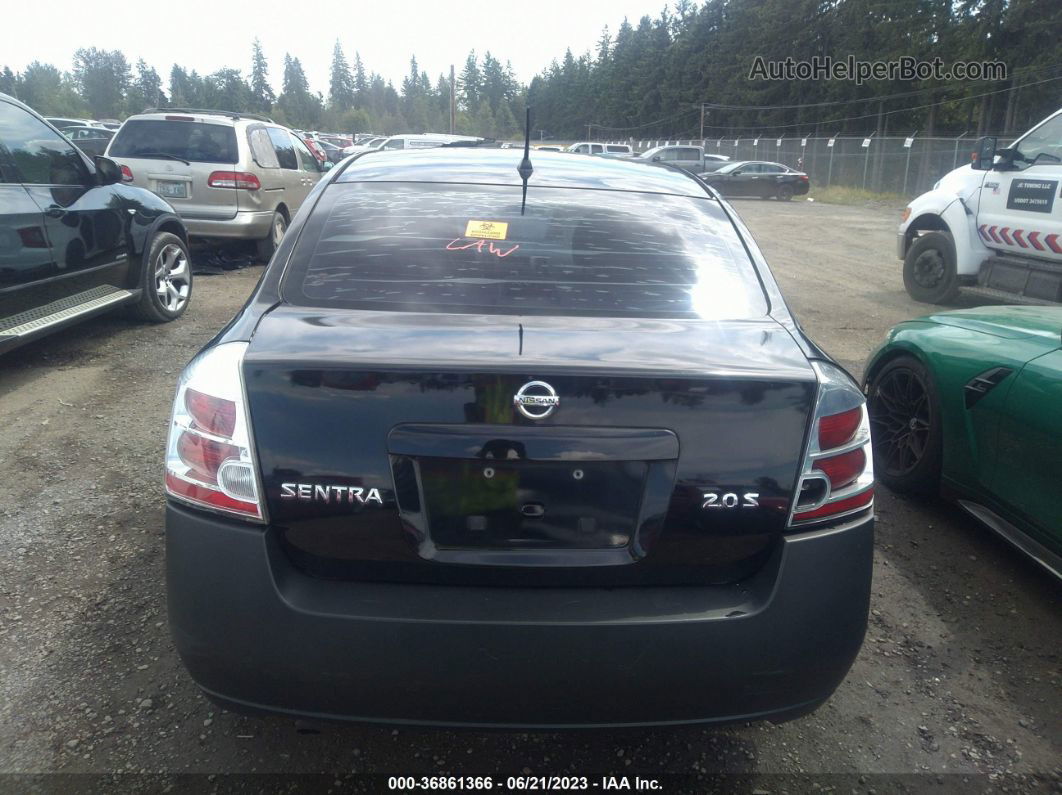 2007 Nissan Sentra   Black vin: 3N1AB61E67L601649