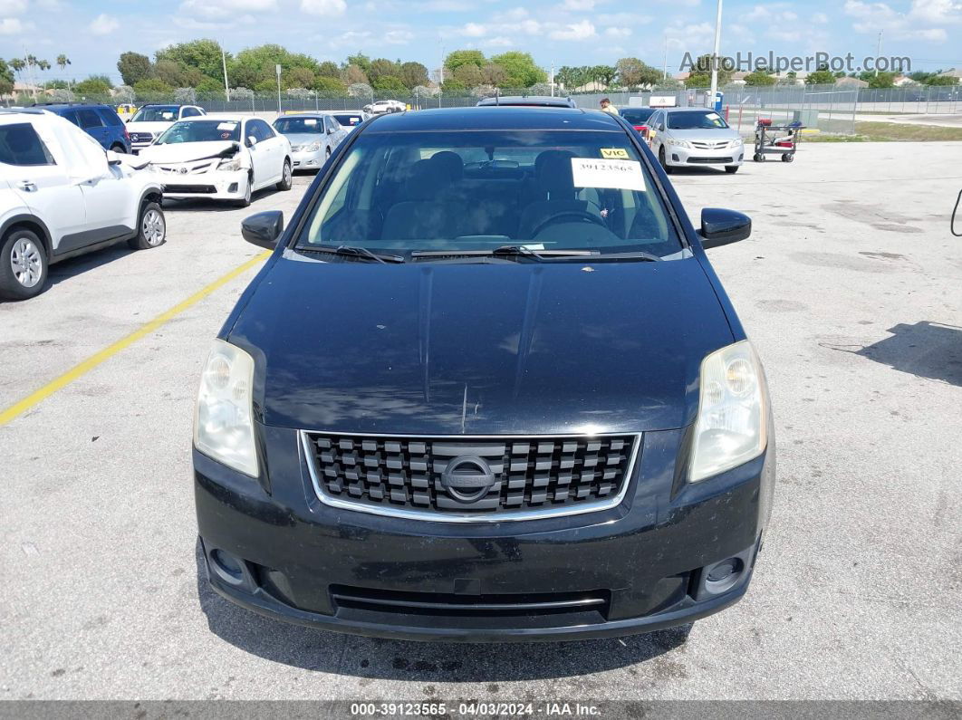 2007 Nissan Sentra 2.0sl Black vin: 3N1AB61E67L634313