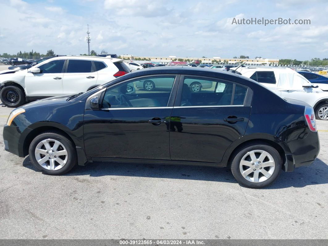 2007 Nissan Sentra 2.0sl Black vin: 3N1AB61E67L634313