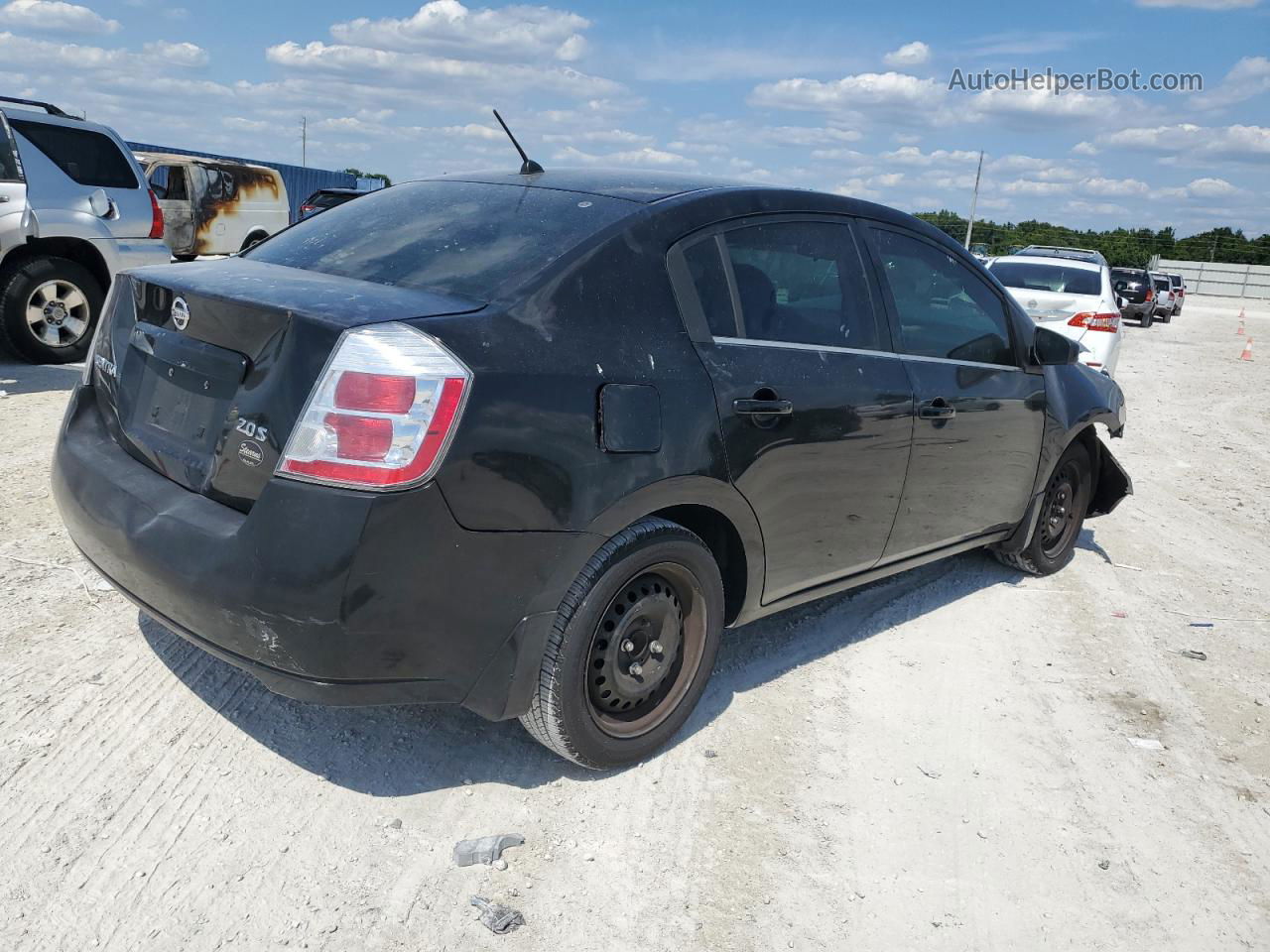 2007 Nissan Sentra 2.0 Black vin: 3N1AB61E67L634411