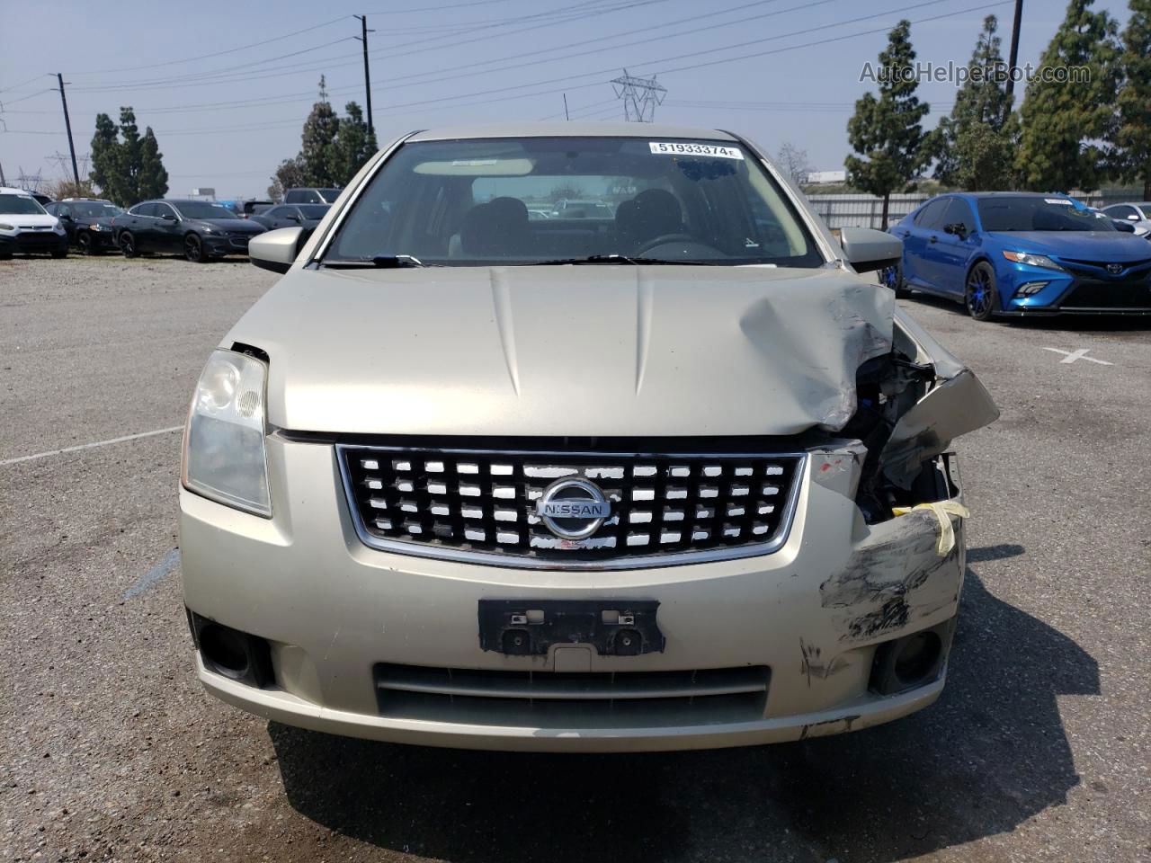 2007 Nissan Sentra 2.0 Tan vin: 3N1AB61E67L635767