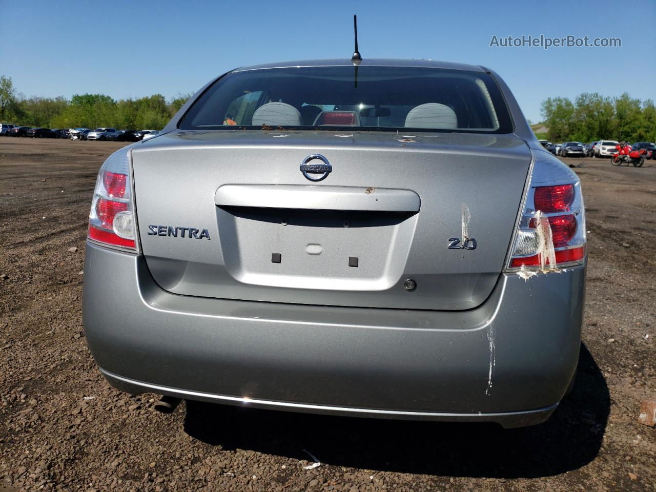 2007 Nissan Sentra 2.0 Silver vin: 3N1AB61E67L666047