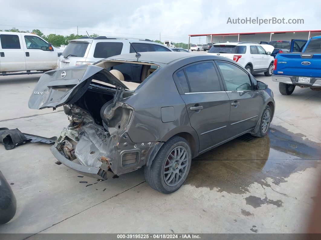 2007 Nissan Sentra 2.0s Gray vin: 3N1AB61E67L672155