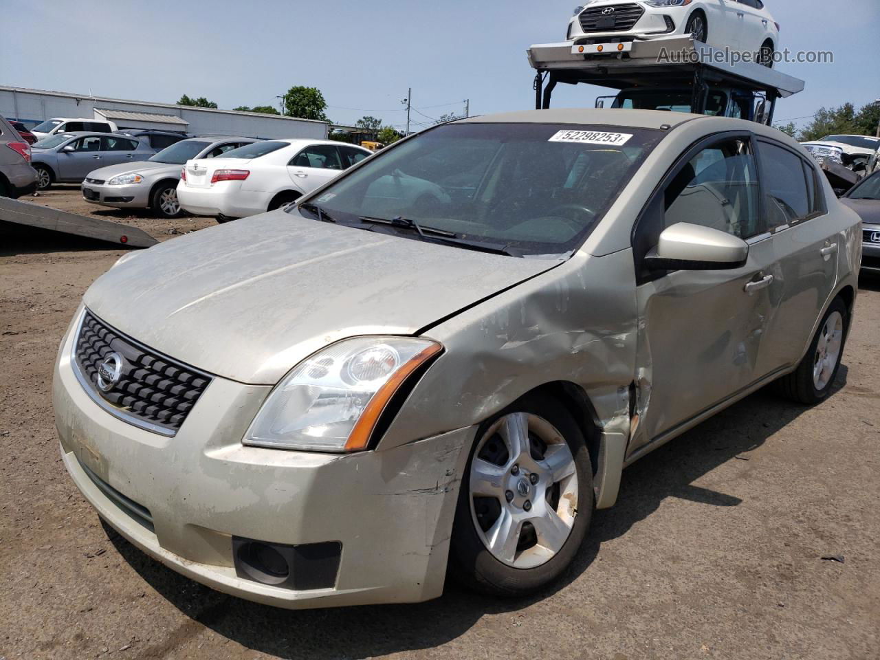 2007 Nissan Sentra 2.0 Tan vin: 3N1AB61E67L706188