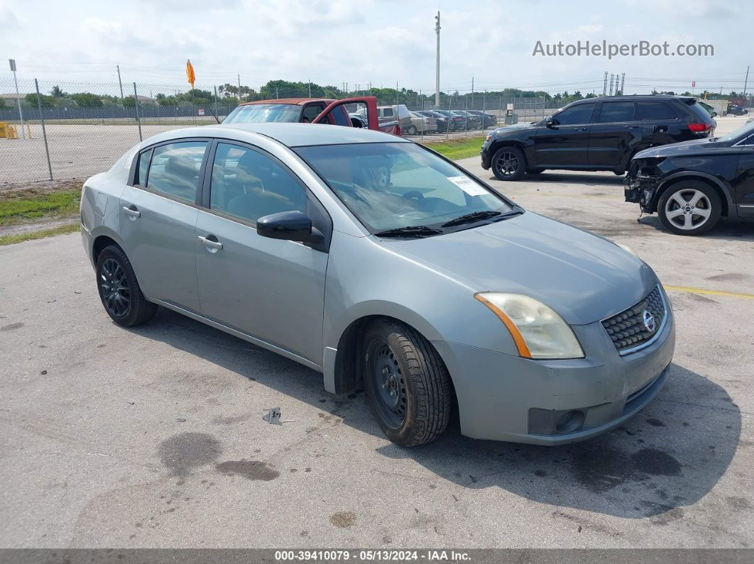 2007 Nissan Sentra 2.0s Gray vin: 3N1AB61E77L614281