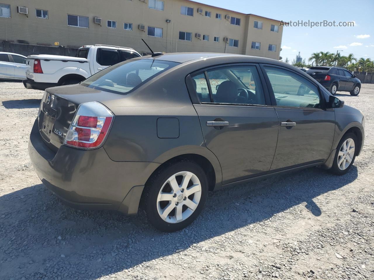 2007 Nissan Sentra 2.0 Gray vin: 3N1AB61E77L635132