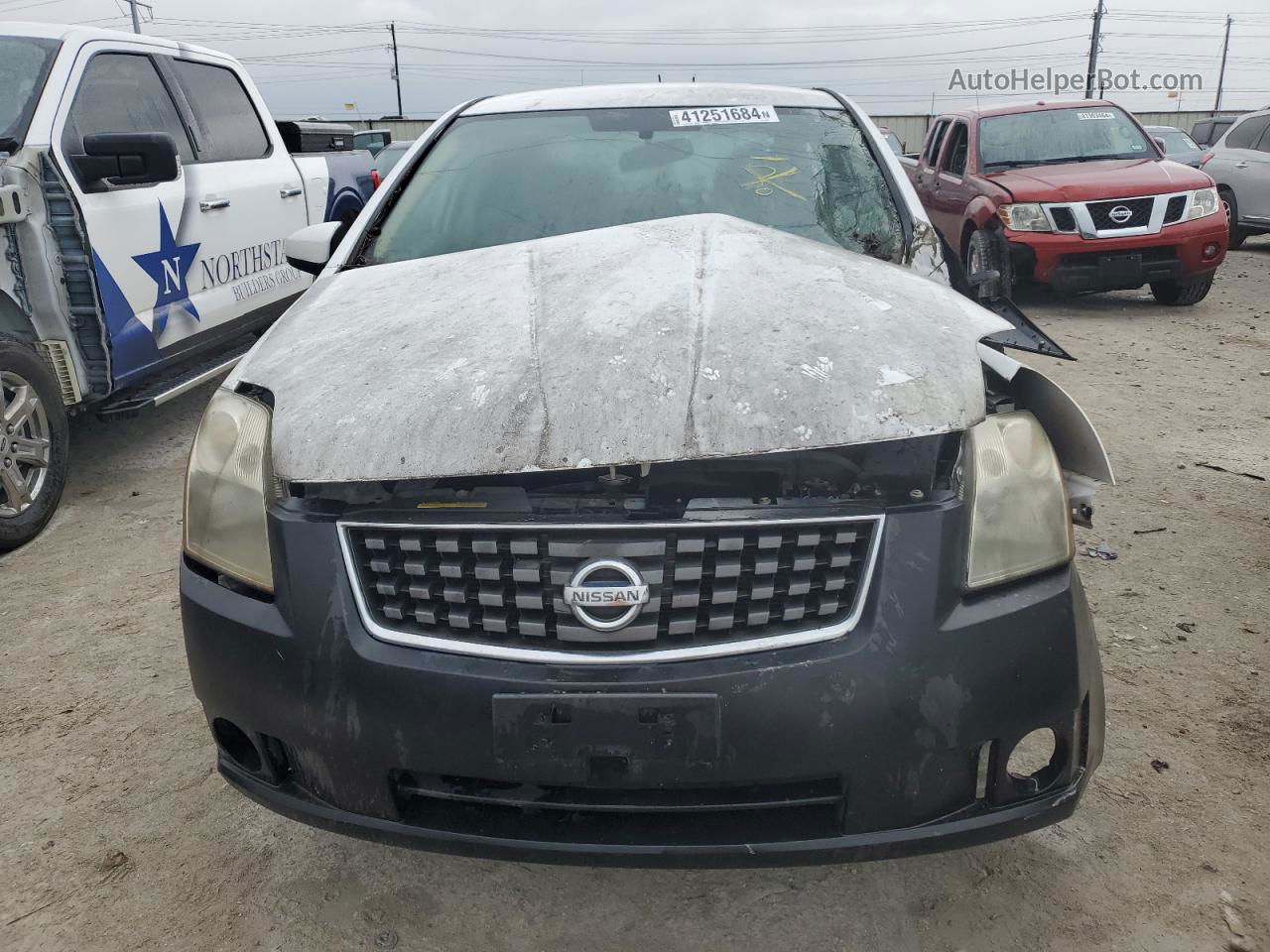 2007 Nissan Sentra 2.0 Белый vin: 3N1AB61E87L608960