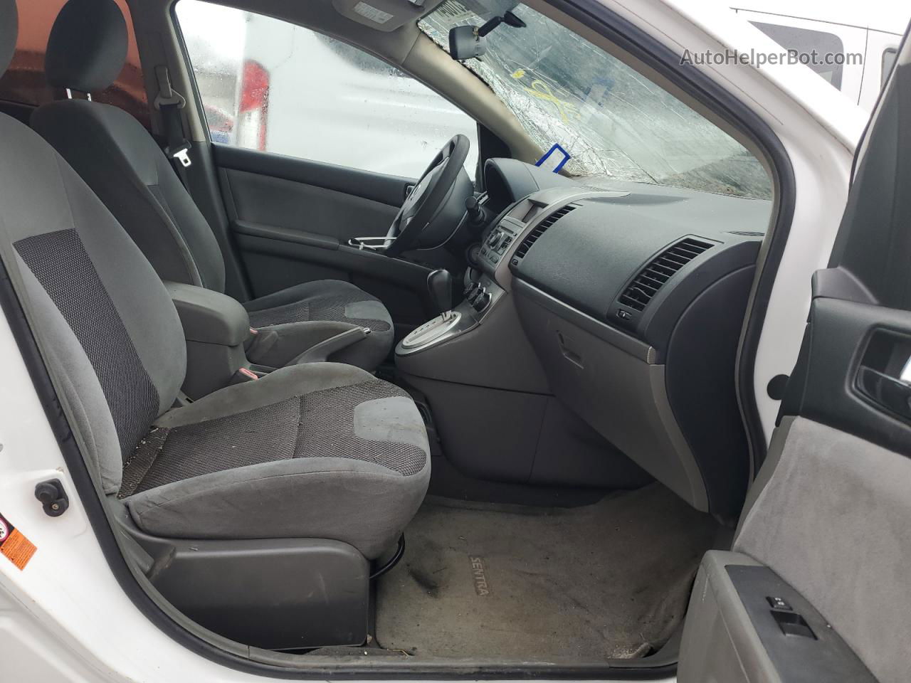 2007 Nissan Sentra 2.0 Белый vin: 3N1AB61E87L608960