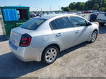 2007 Nissan Sentra 2.0s Silver vin: 3N1AB61E87L622311