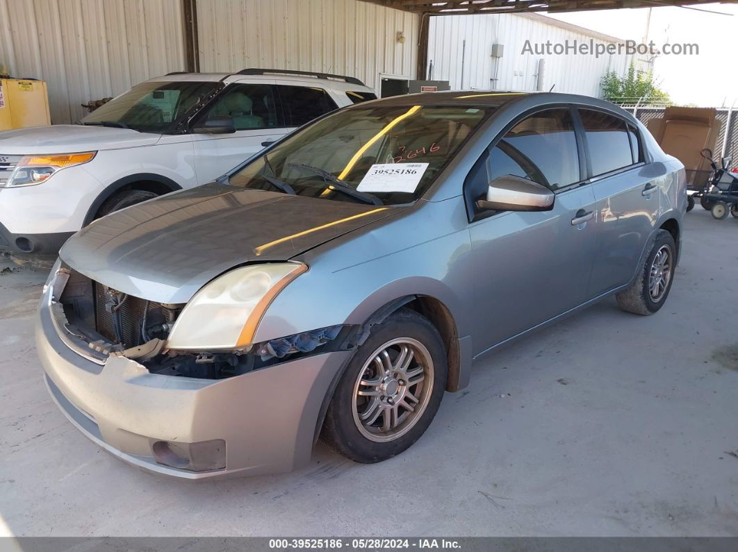 2007 Nissan Sentra 2.0 Silver vin: 3N1AB61E87L662646