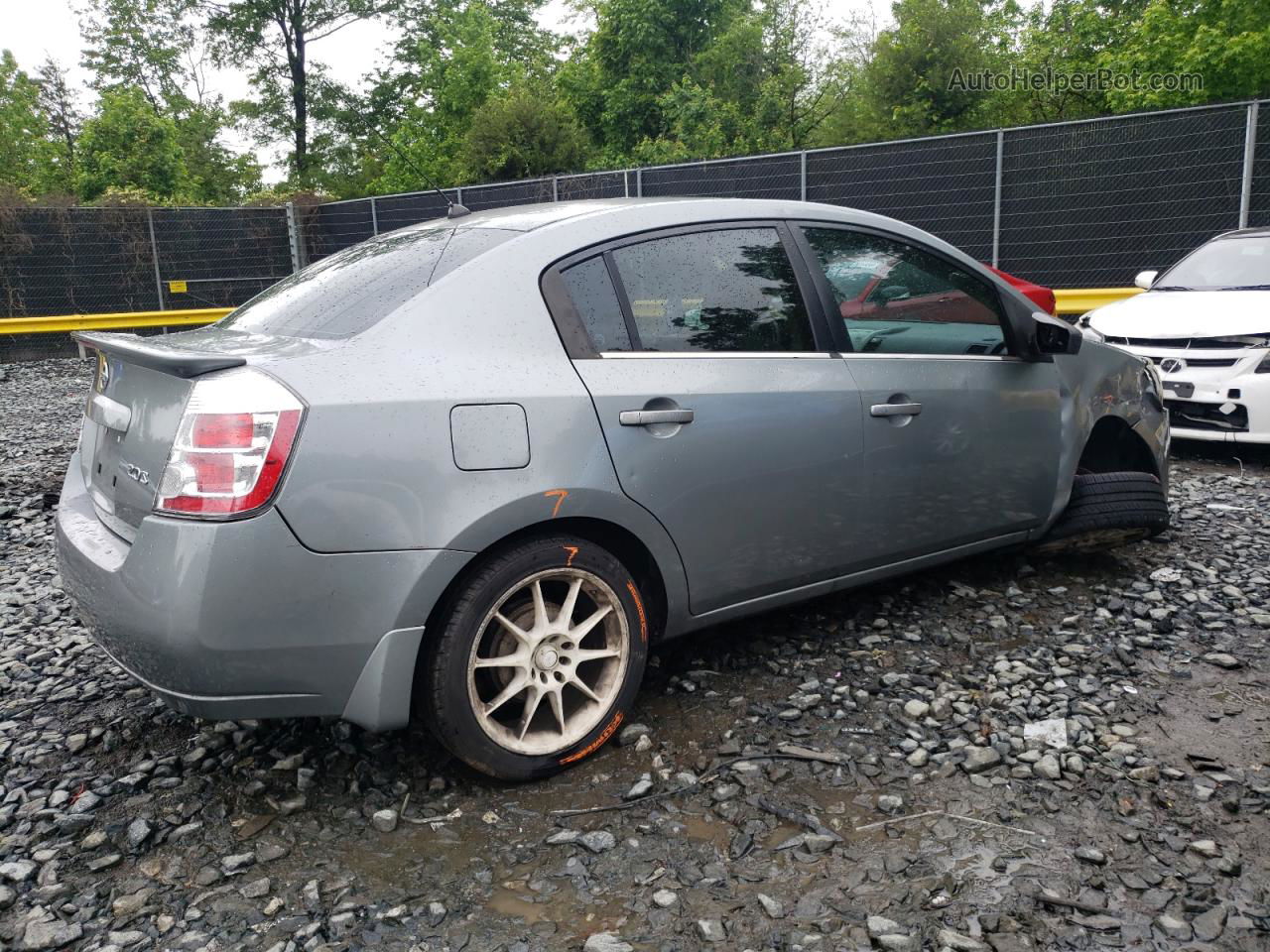 2007 Nissan Sentra 2.0 Серый vin: 3N1AB61E87L684419