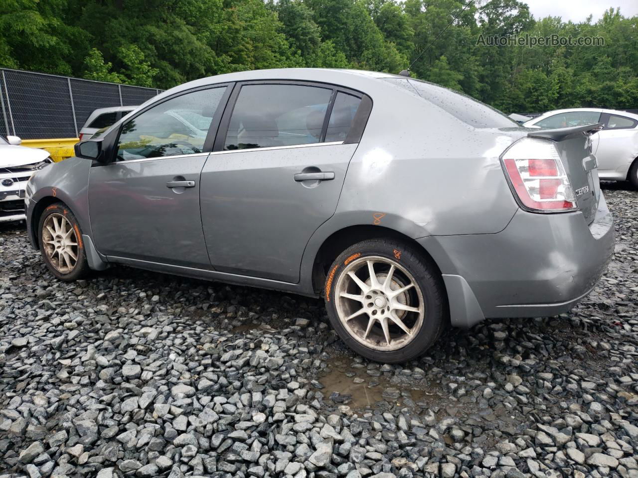 2007 Nissan Sentra 2.0 Gray vin: 3N1AB61E87L684419