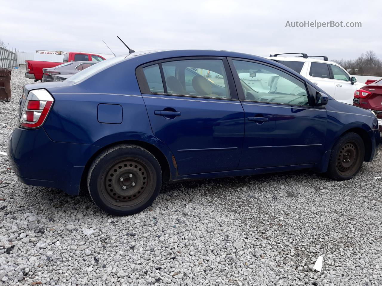 2007 Nissan Sentra 2.0 Blue vin: 3N1AB61E87L714213