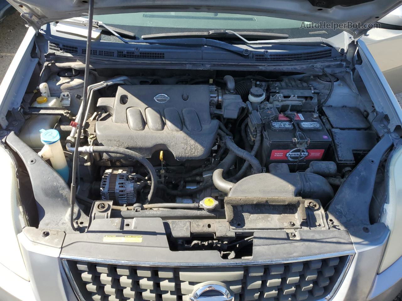 2007 Nissan Sentra 2.0 Silver vin: 3N1AB61E97L612953