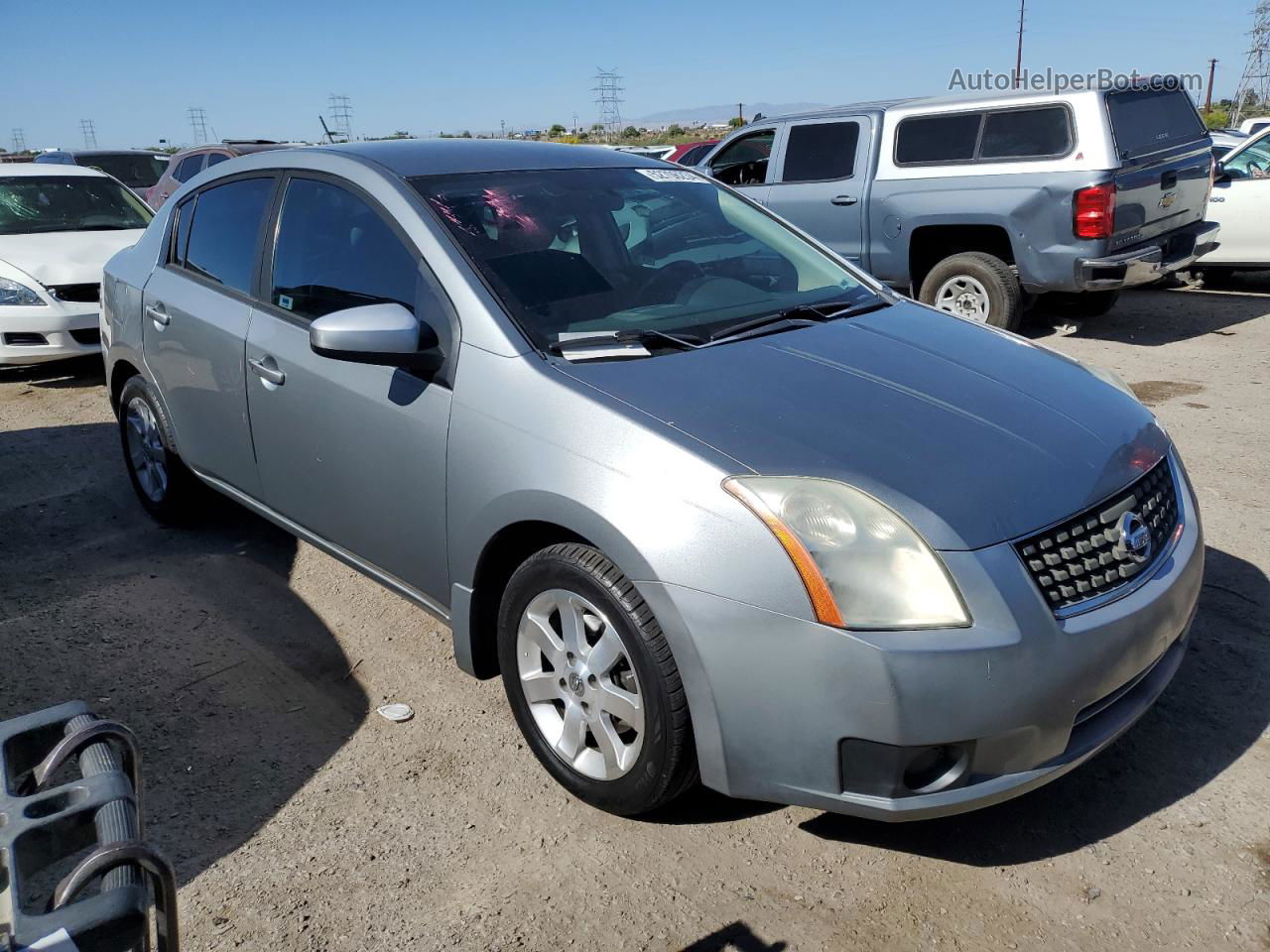 2007 Nissan Sentra 2.0 Silver vin: 3N1AB61E97L612953