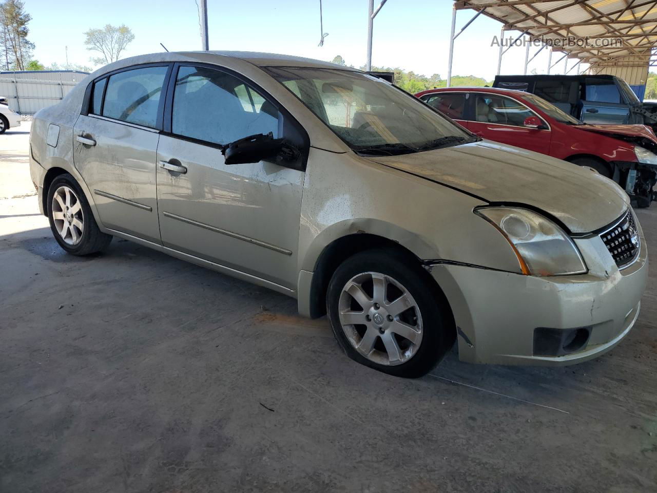 2007 Nissan Sentra 2.0 Green vin: 3N1AB61E97L678970