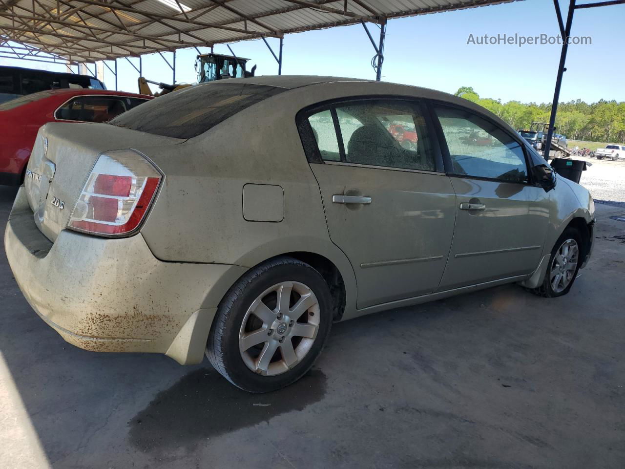 2007 Nissan Sentra 2.0 Green vin: 3N1AB61E97L678970