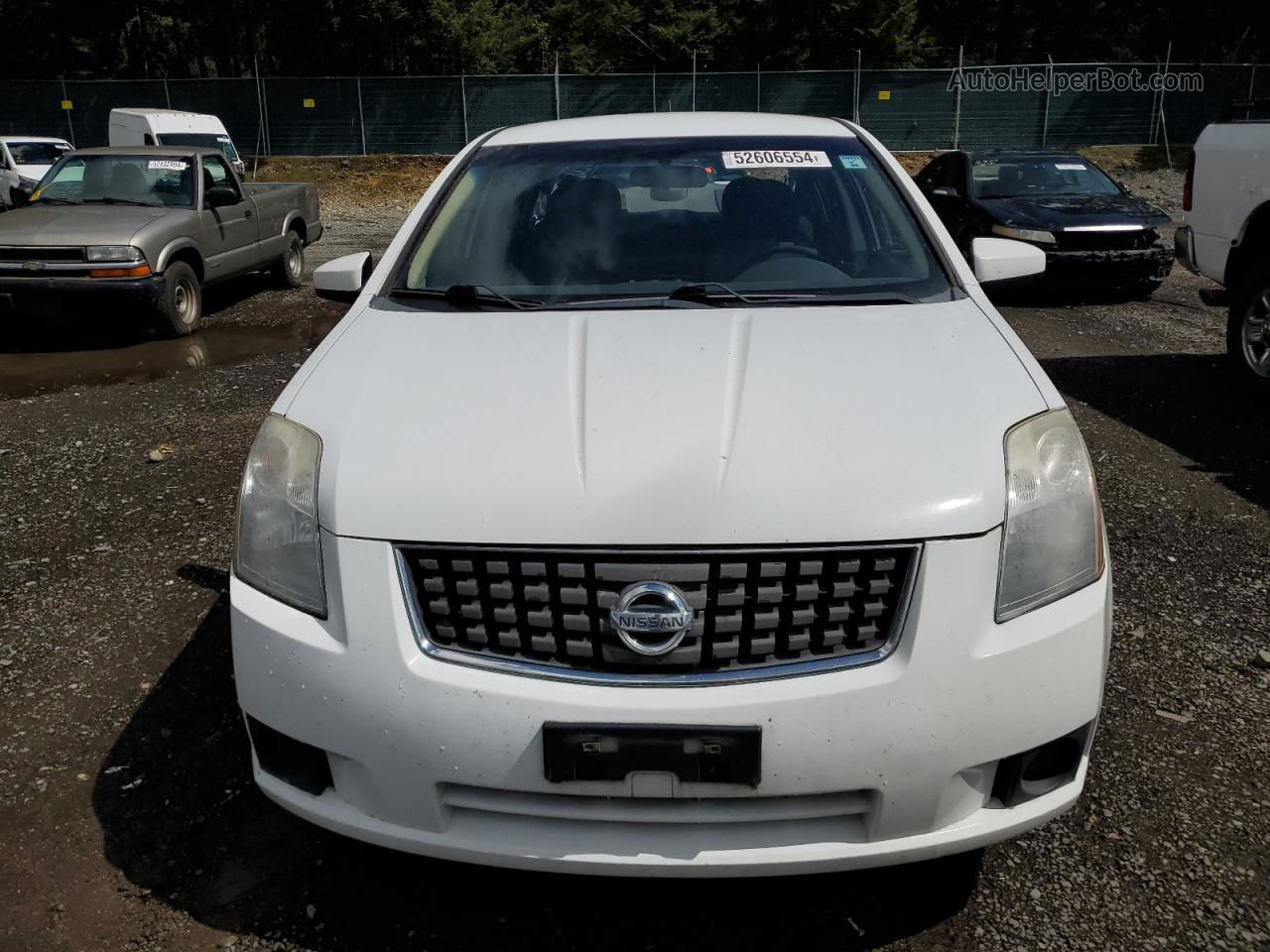 2007 Nissan Sentra 2.0 White vin: 3N1AB61EX7L611469