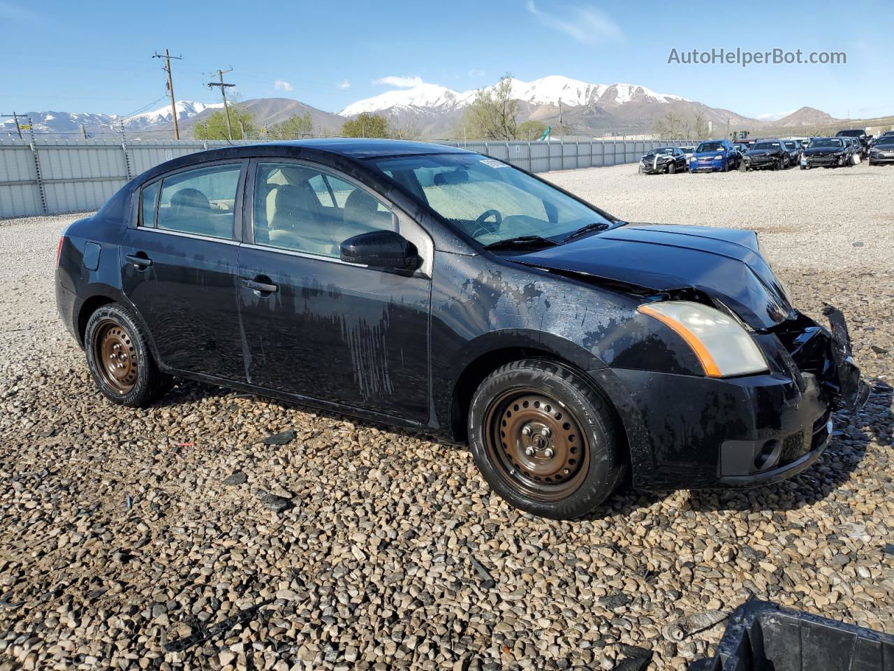 2007 Nissan Sentra 2.0 Black vin: 3N1AB61EX7L638073