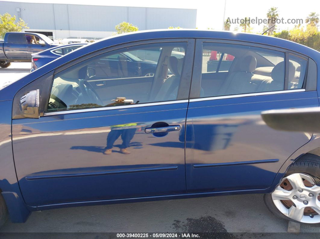 2007 Nissan Sentra 2.0s Dark Blue vin: 3N1AB61EX7L666309