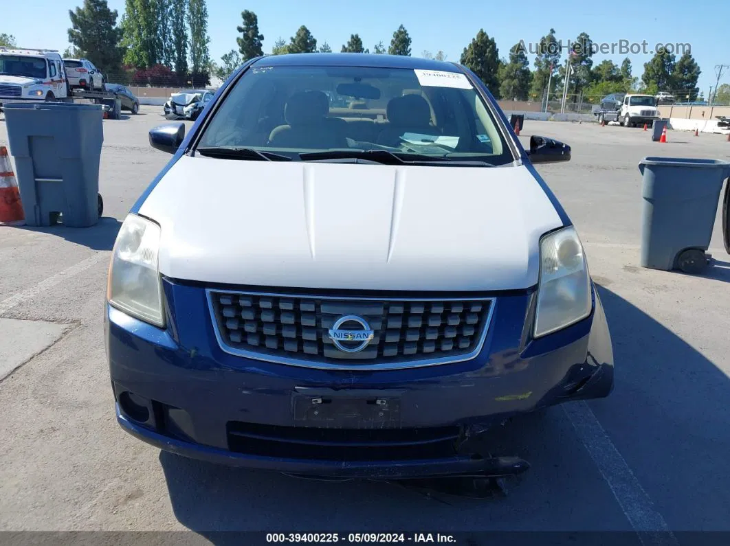 2007 Nissan Sentra 2.0s Dark Blue vin: 3N1AB61EX7L666309