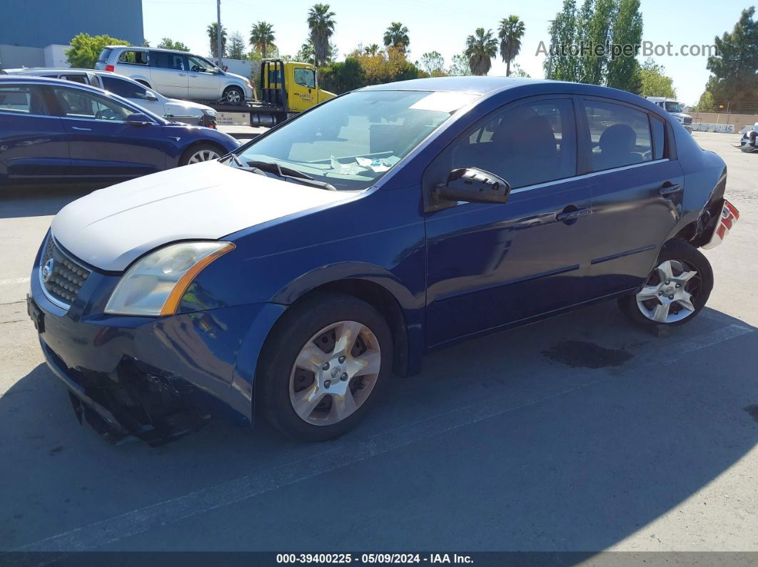 2007 Nissan Sentra 2.0s Dark Blue vin: 3N1AB61EX7L666309