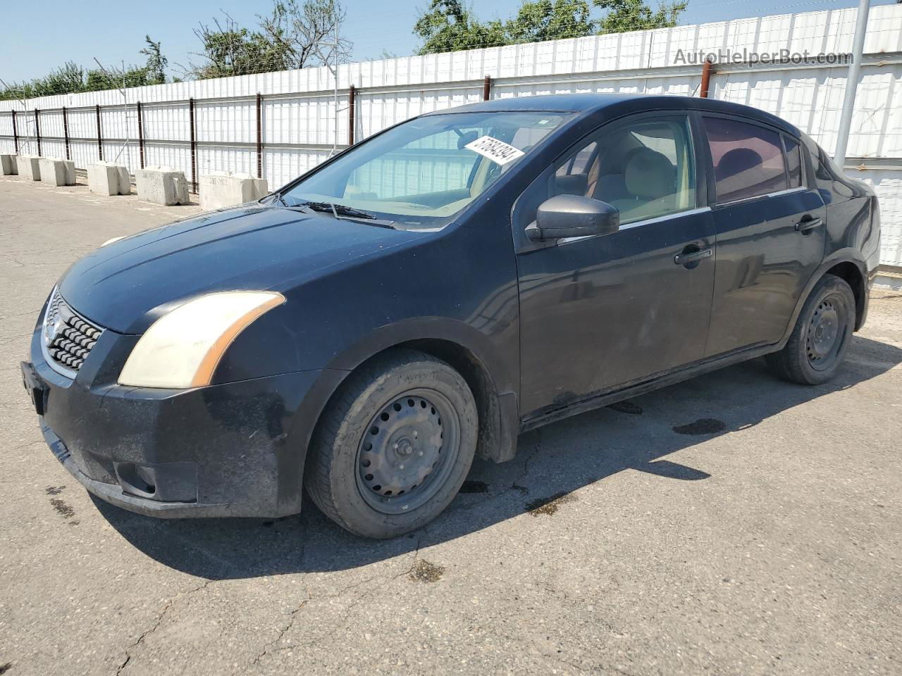 2007 Nissan Sentra 2.0 Black vin: 3N1AB61EX7L684146