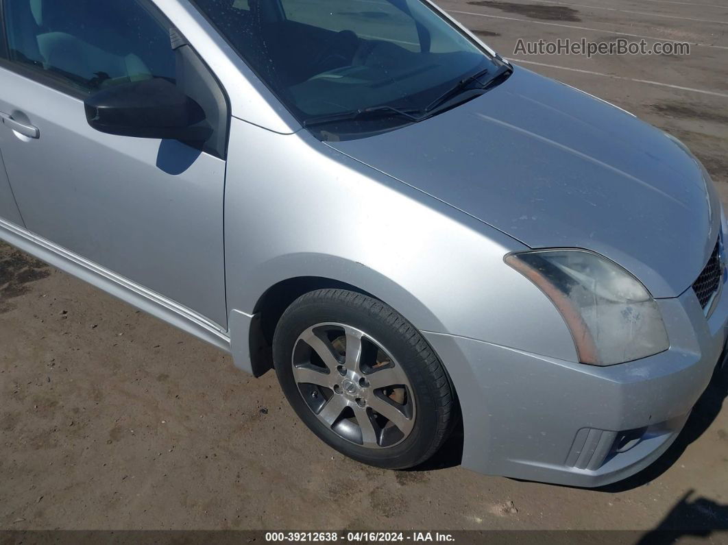 2012 Nissan Sentra 2.0 Sr Gray vin: 3N1AB6AP0CL636943