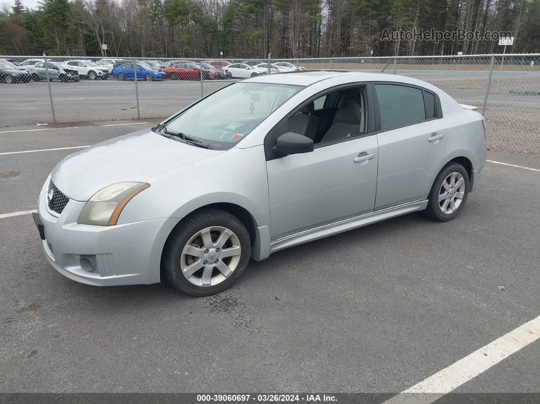 2012 Nissan Sentra 2.0 Sr Gray vin: 3N1AB6AP0CL649904