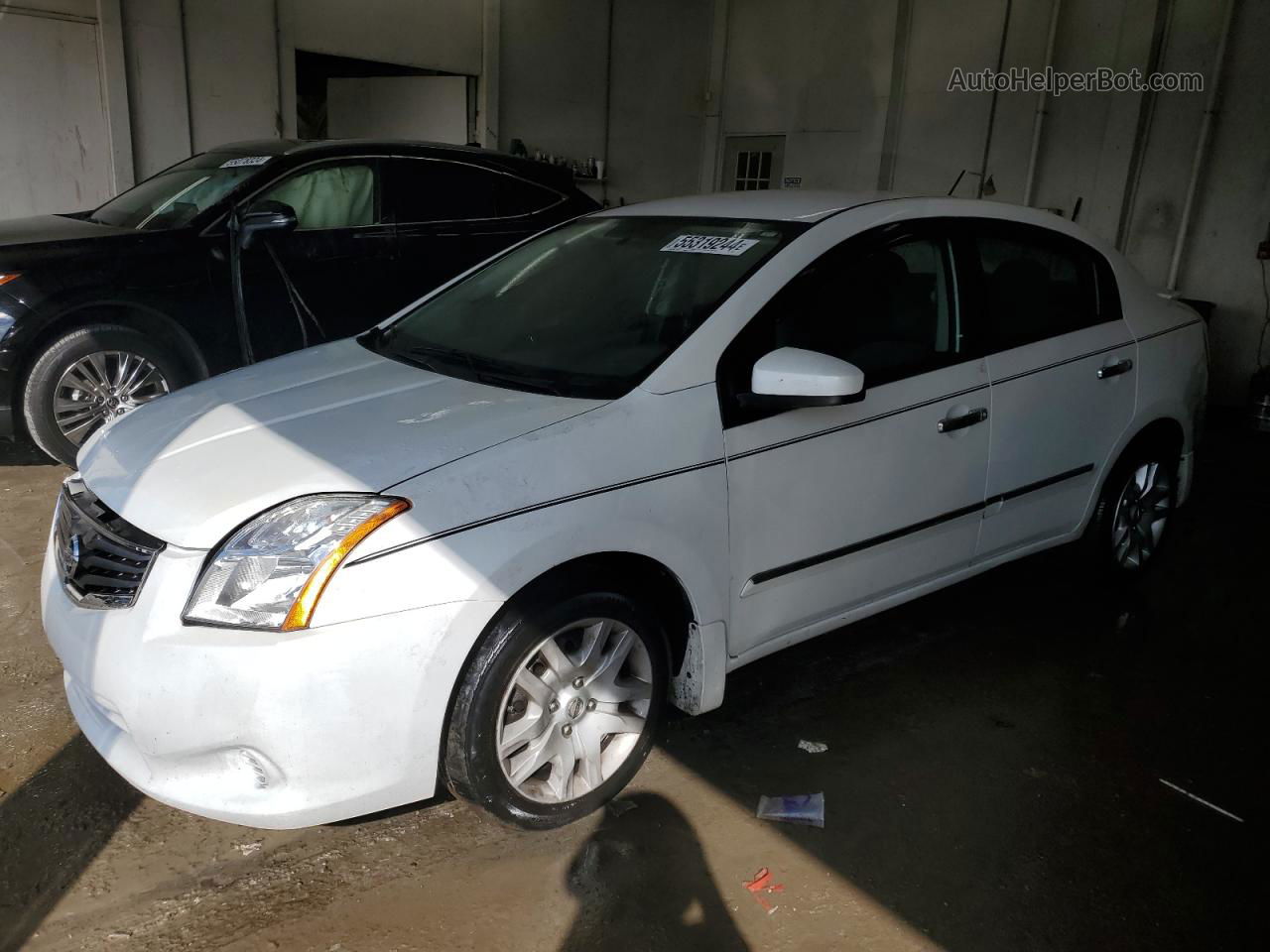 2012 Nissan Sentra 2.0 Белый vin: 3N1AB6AP0CL655198