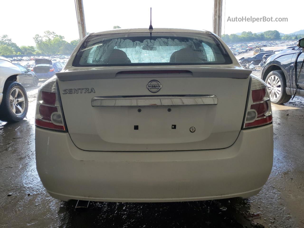 2012 Nissan Sentra 2.0 White vin: 3N1AB6AP0CL655198