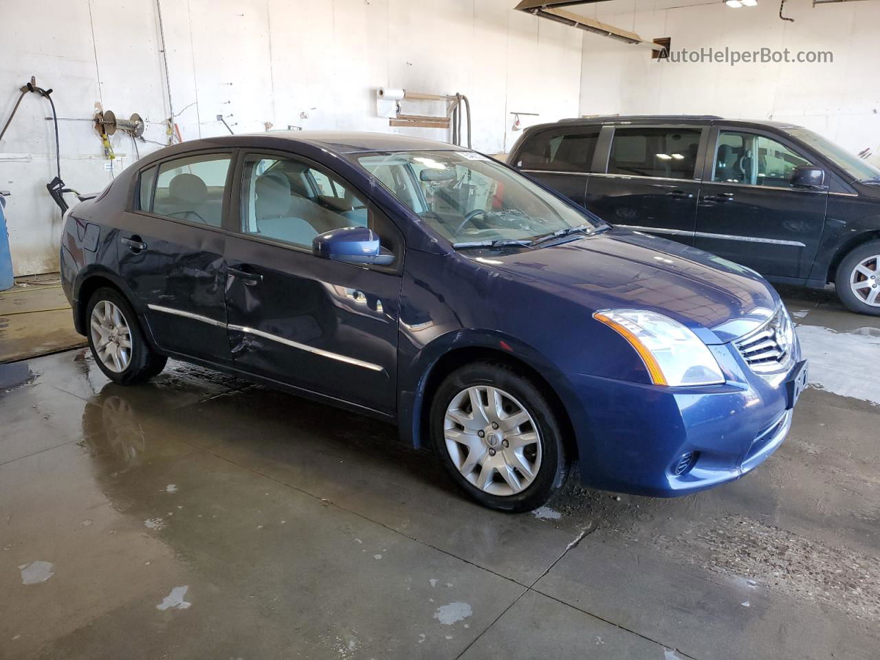 2012 Nissan Sentra 2.0 Blue vin: 3N1AB6AP0CL662460