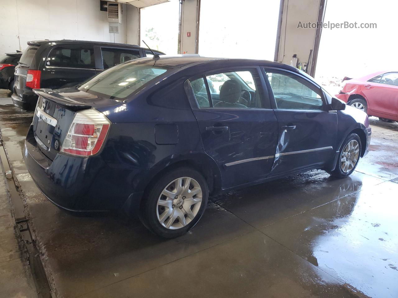 2012 Nissan Sentra 2.0 Blue vin: 3N1AB6AP0CL662460