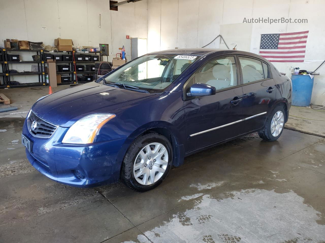 2012 Nissan Sentra 2.0 Blue vin: 3N1AB6AP0CL662460