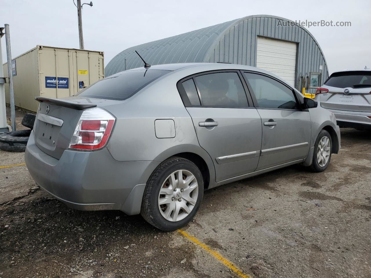 2012 Nissan Sentra 2.0 Silver vin: 3N1AB6AP0CL690694