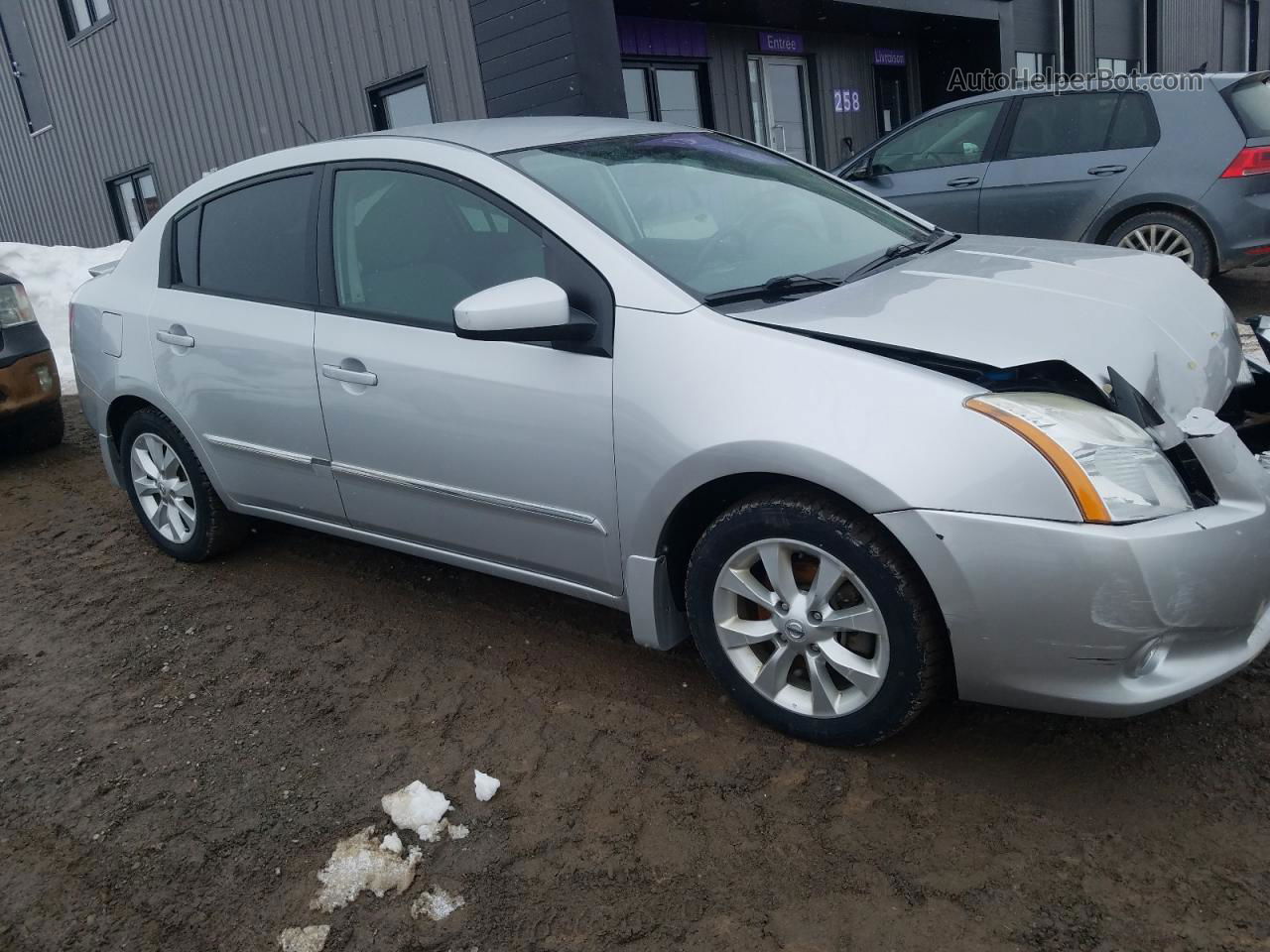 2012 Nissan Sentra 2.0 Silver vin: 3N1AB6AP0CL716176