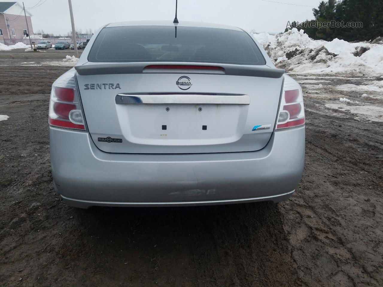 2012 Nissan Sentra 2.0 Silver vin: 3N1AB6AP0CL716176