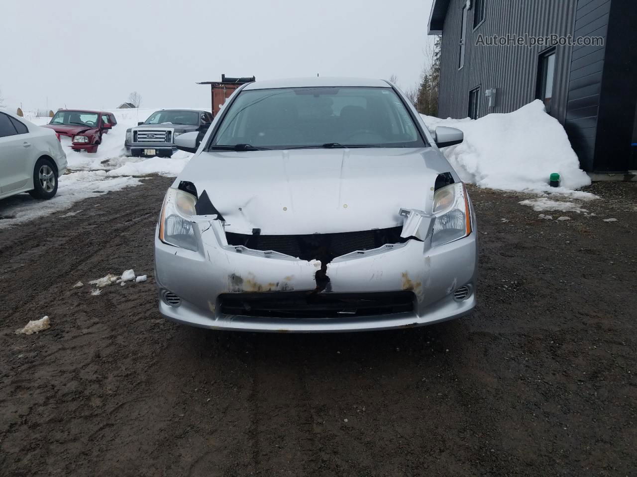 2012 Nissan Sentra 2.0 Silver vin: 3N1AB6AP0CL716176